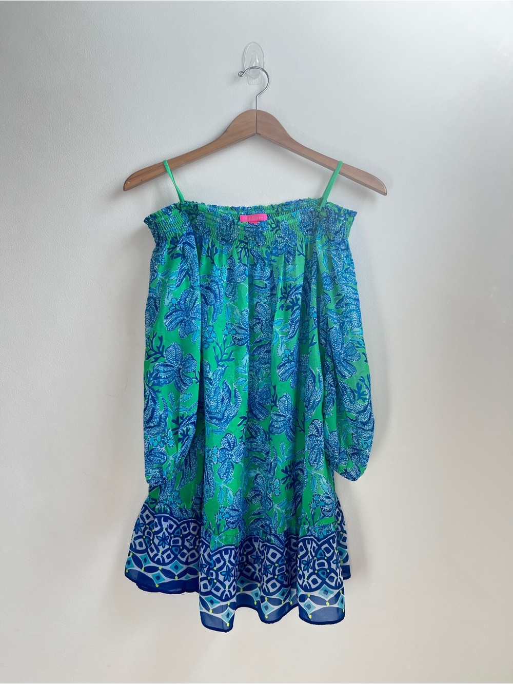 Lilly Pulitzer Maribeth Coverup in Cabana Green